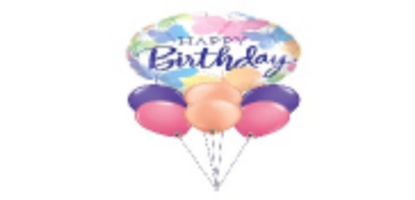 Butterfly|Happy Birthday Bouquet