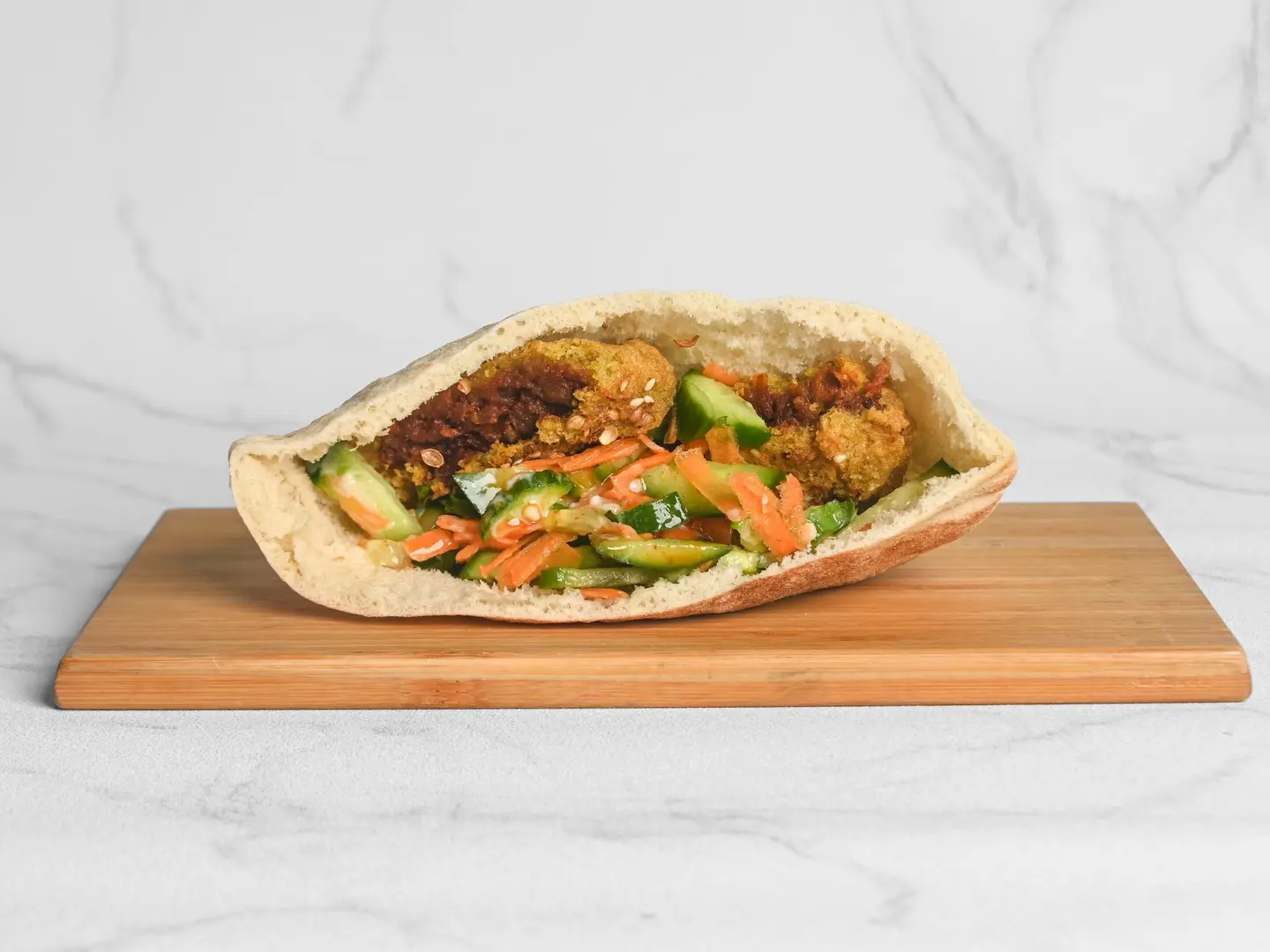 Falafel Stuffed With Mix