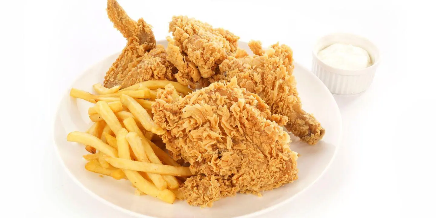 Plain Broasted Chicken