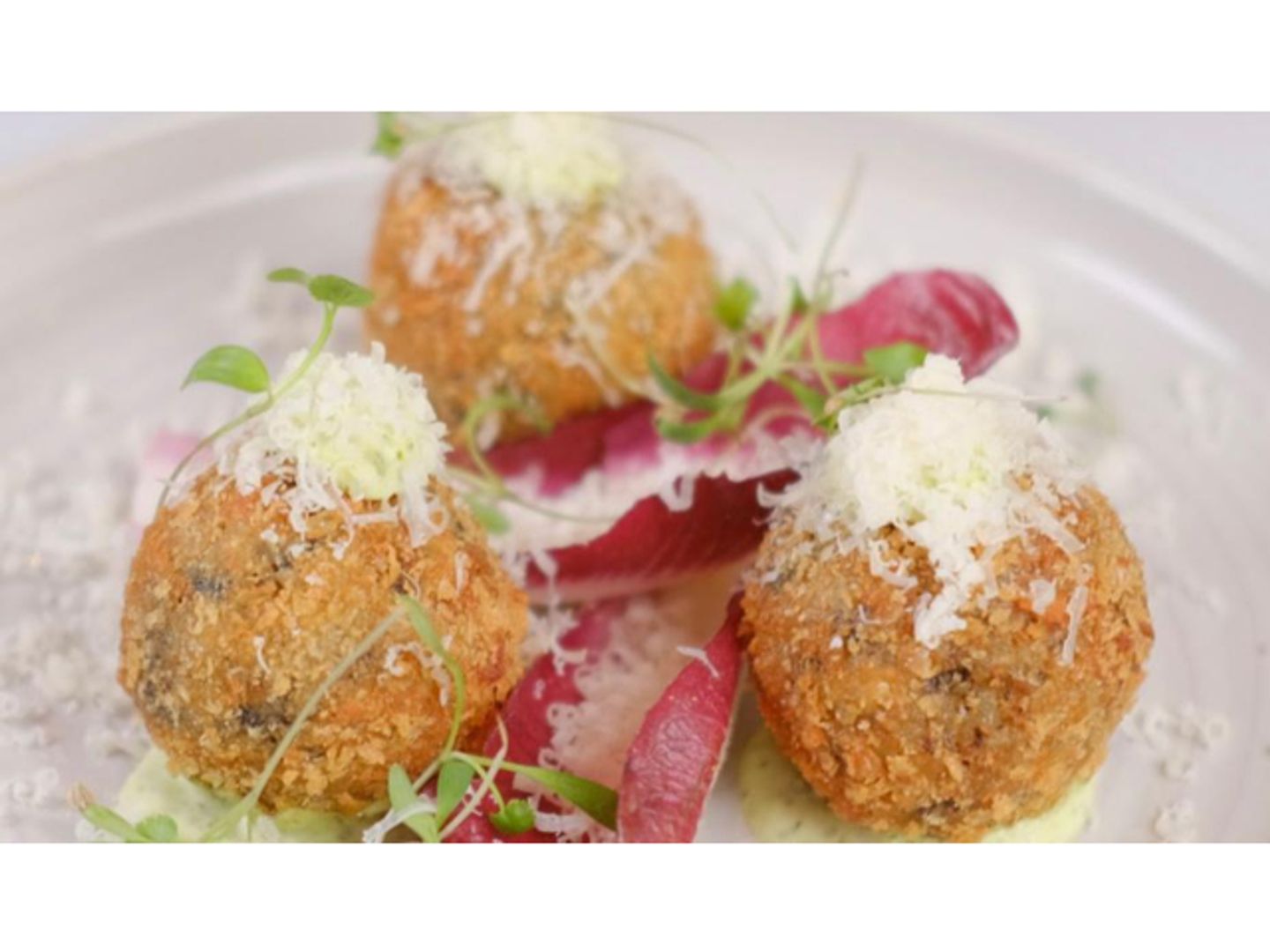 Wild Mushroom Arancini