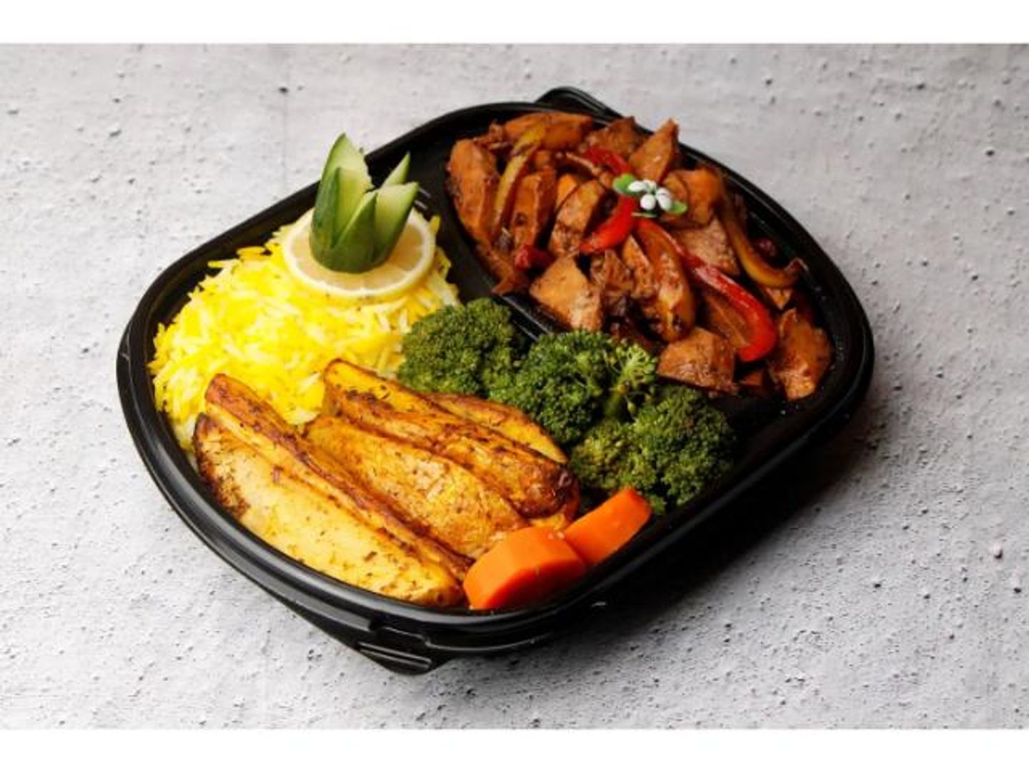 Chicken Fajita With Mixed Carbs