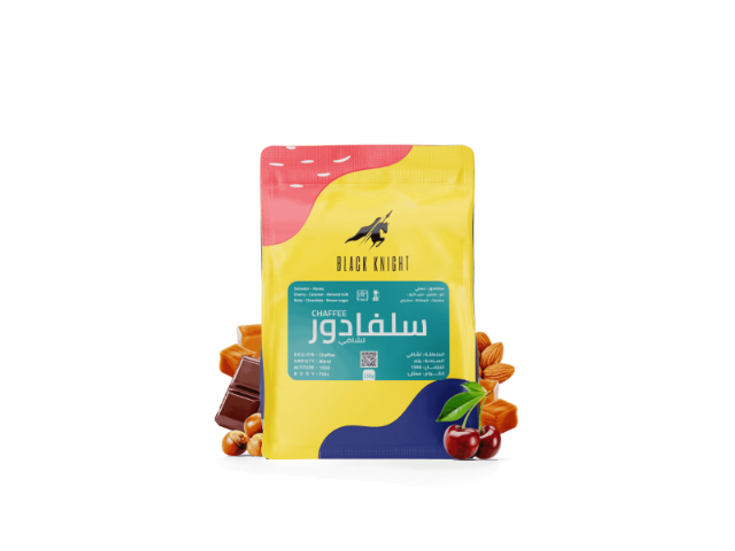 حبوب قهوة بلاك نايت تشافي السلفادور 250 جرام