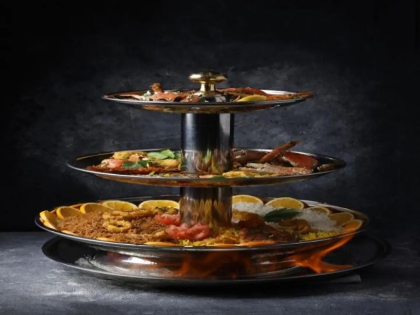 سلة السي فود ( تكفي فردين )