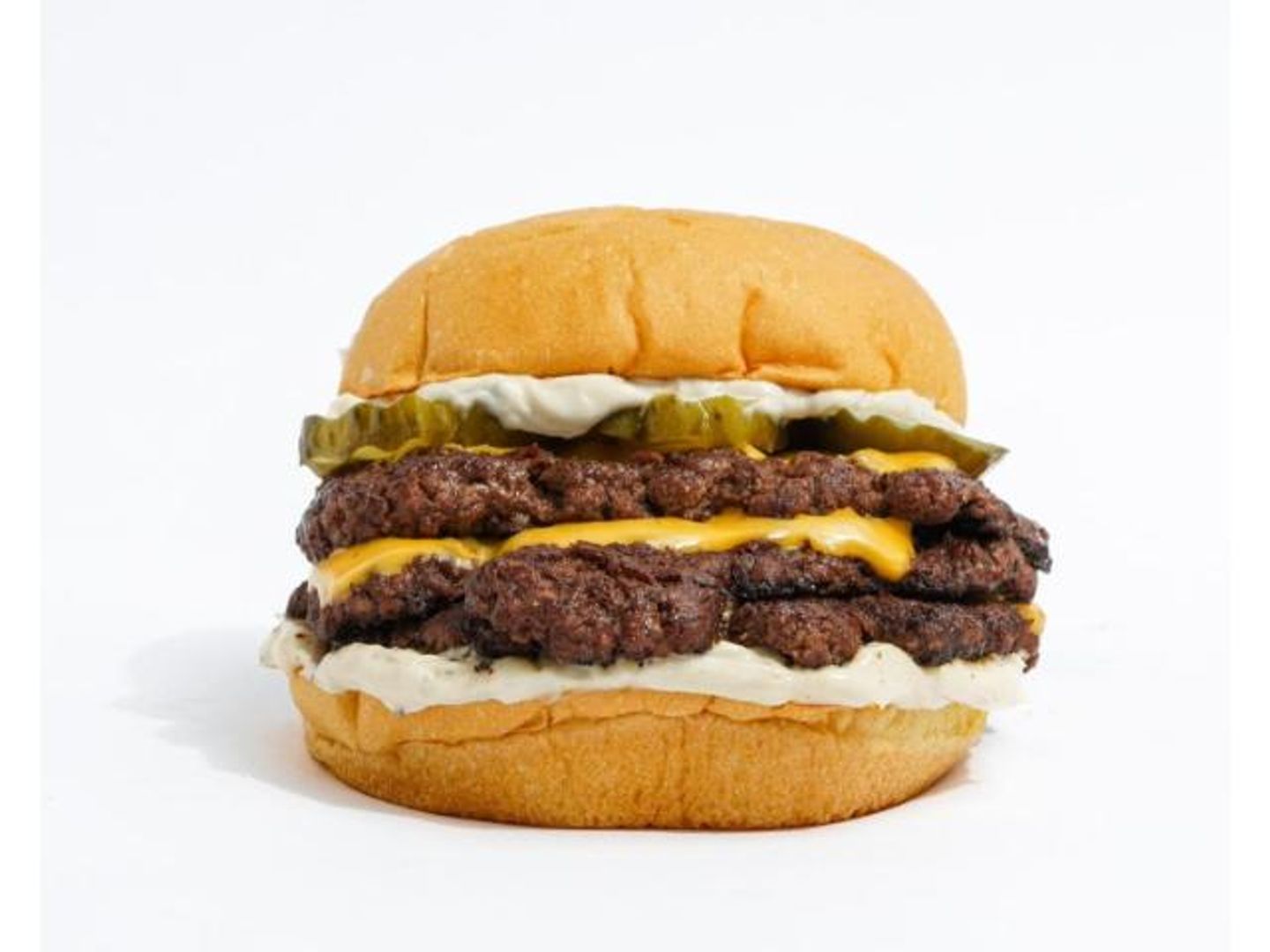 Double Beef Burger Sandwich