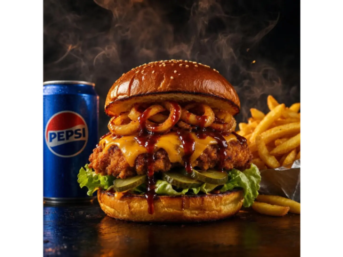 Barbecue Chicken Burger