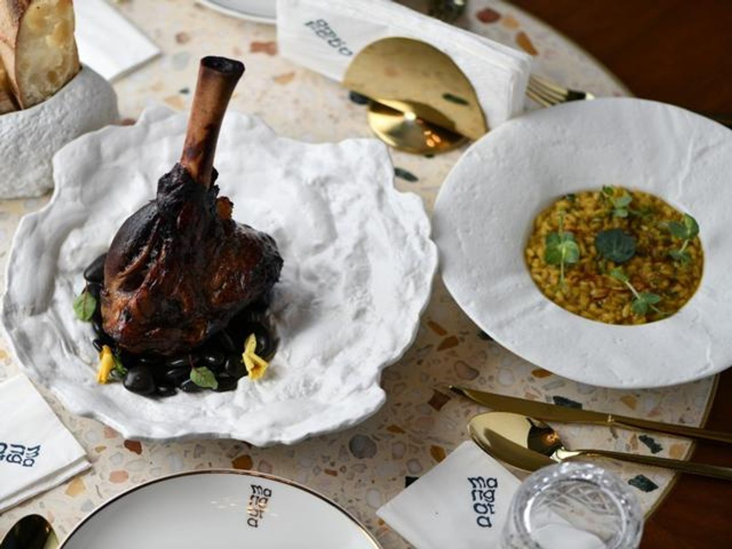 Steamed Lamb Shank