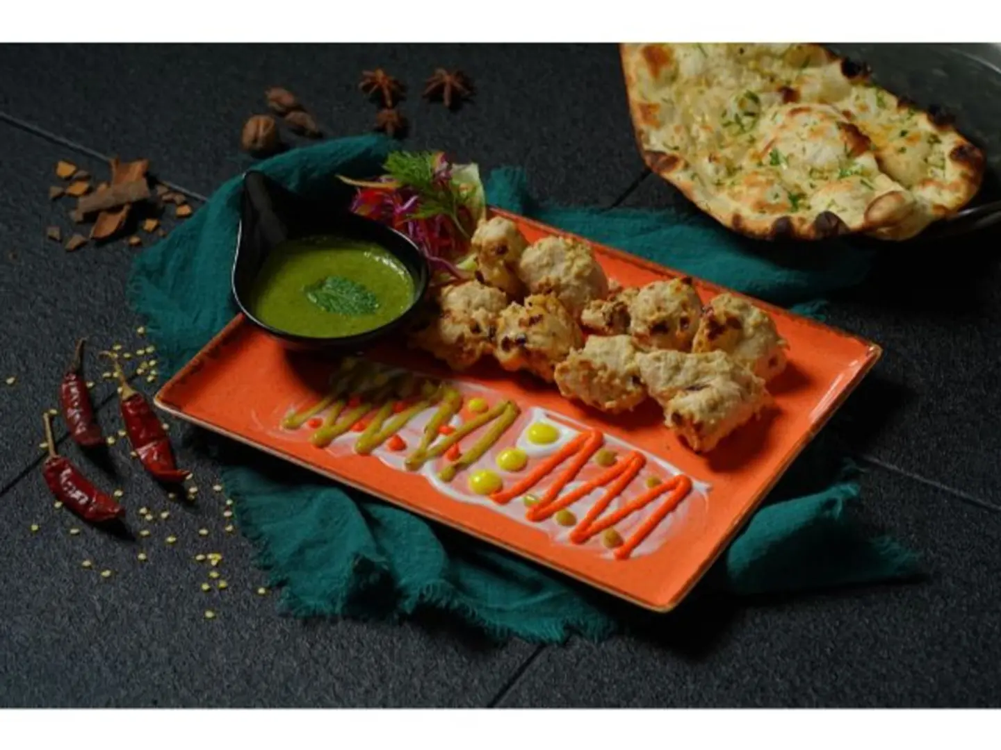 دجاج تيكا أفغاني