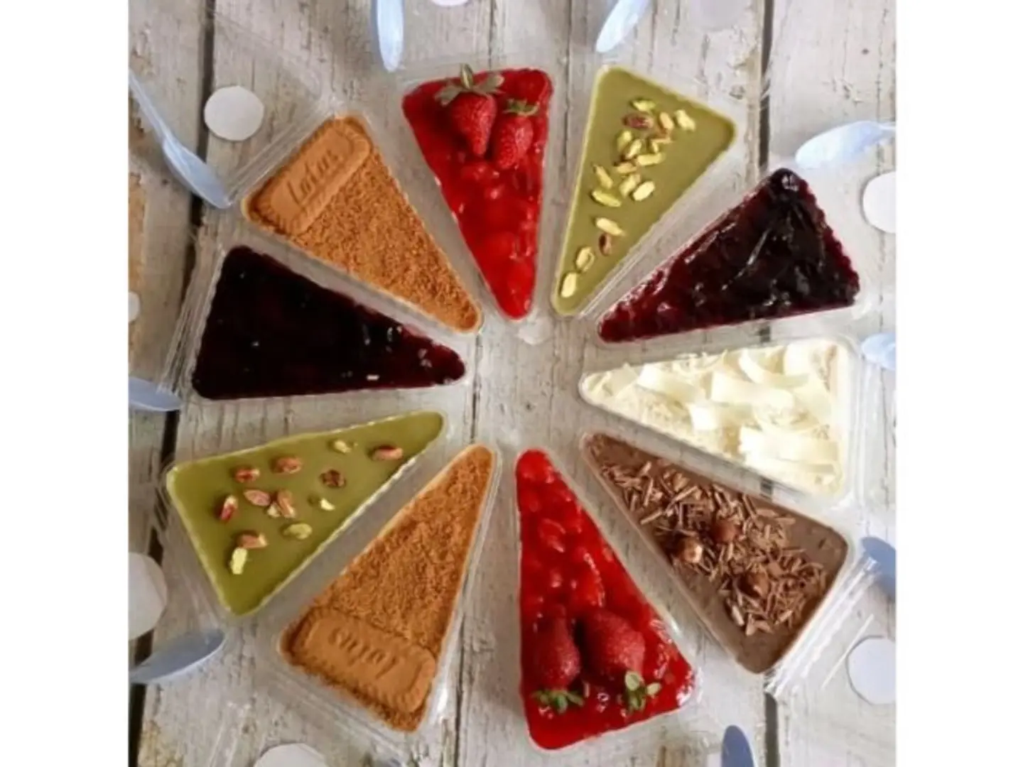 Assorted Cake Slices