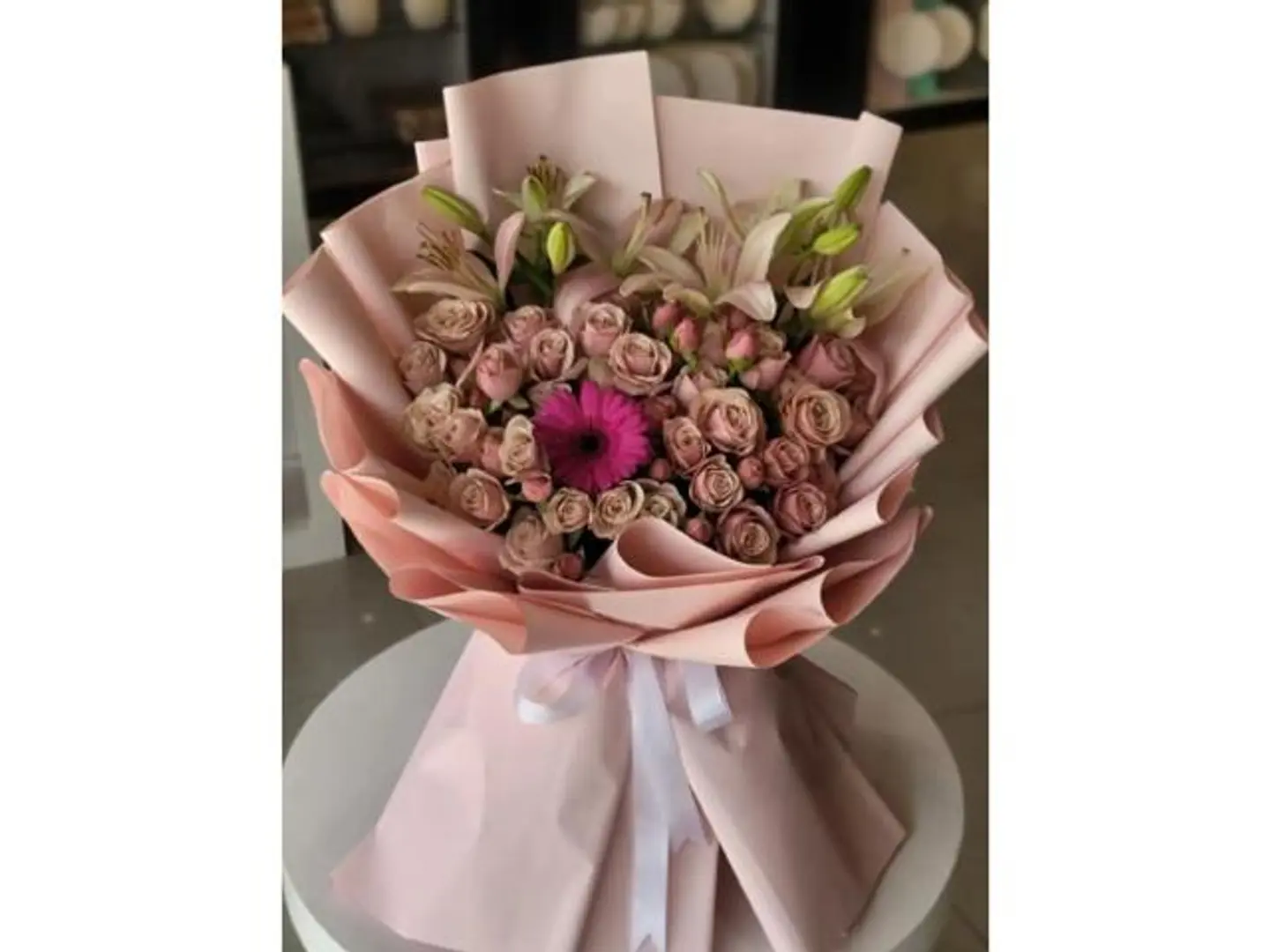 باقة ورد طبيعي3