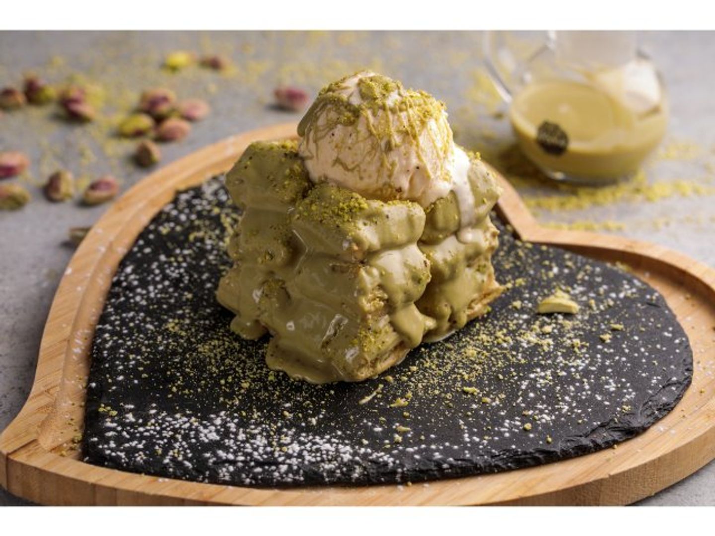 Waffle Pistachio