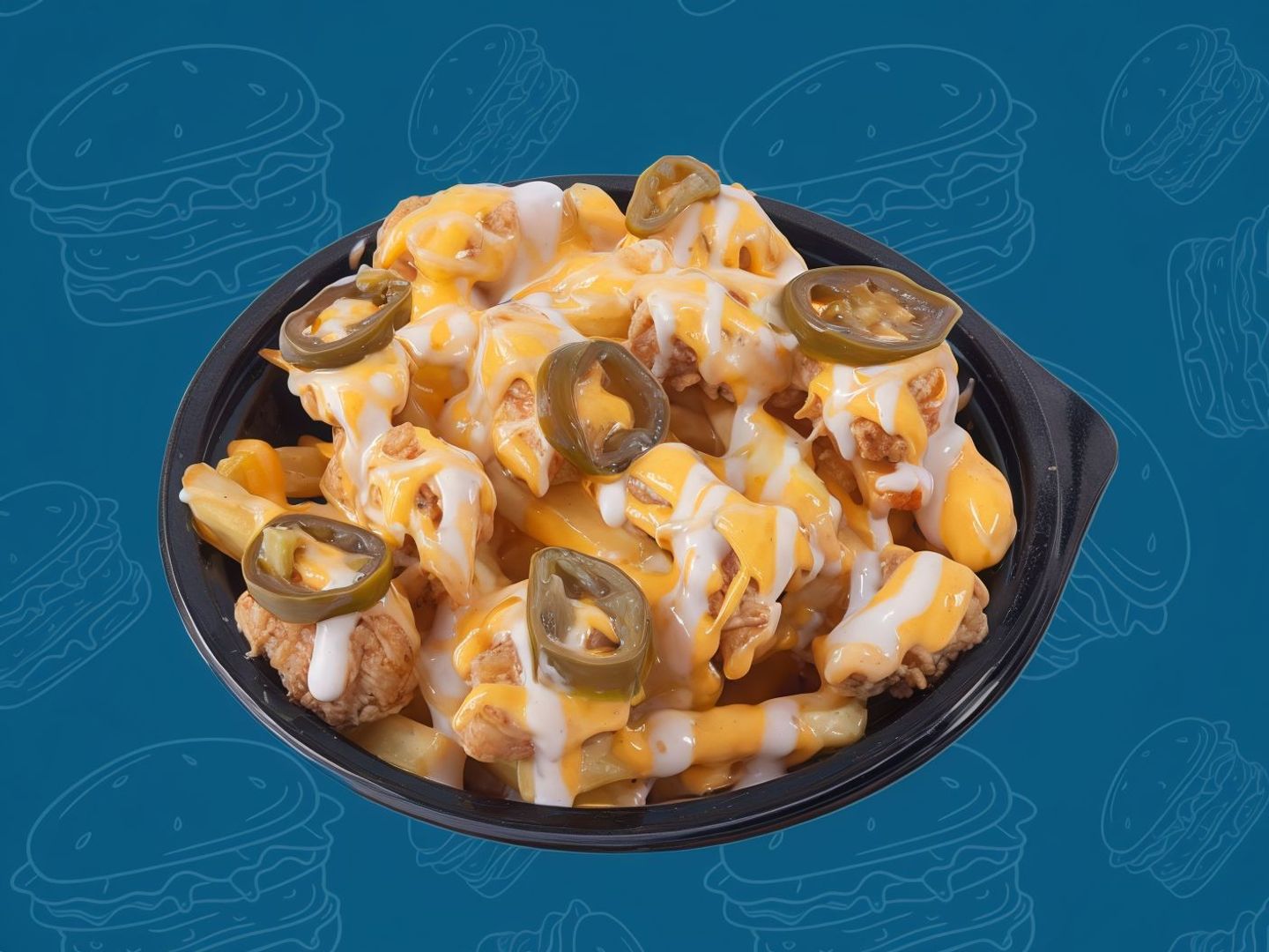 Chicken Cheese Fries