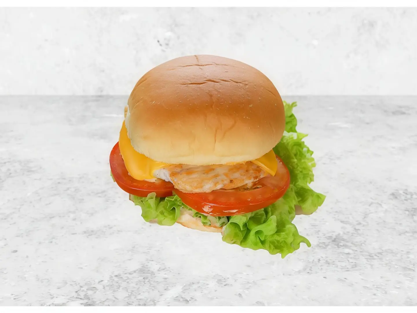 ساندوتش برجر دجاج