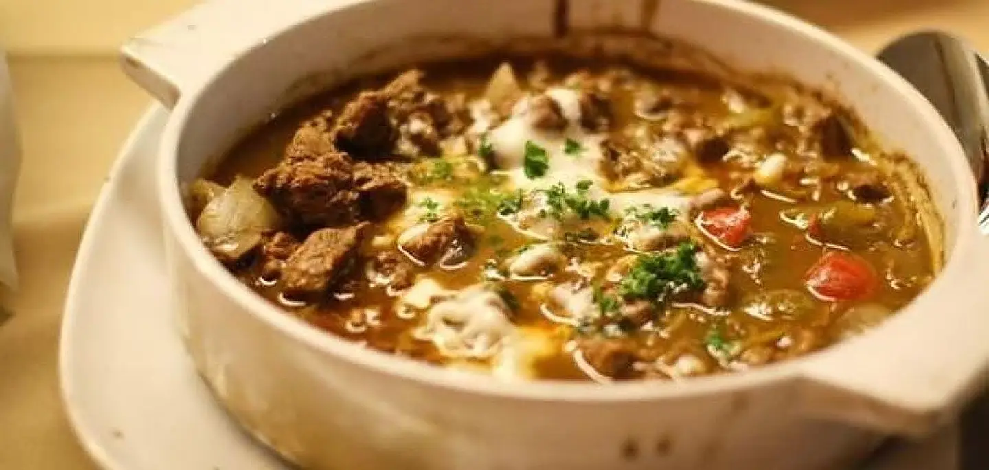 لحم بالجبن الشيدر