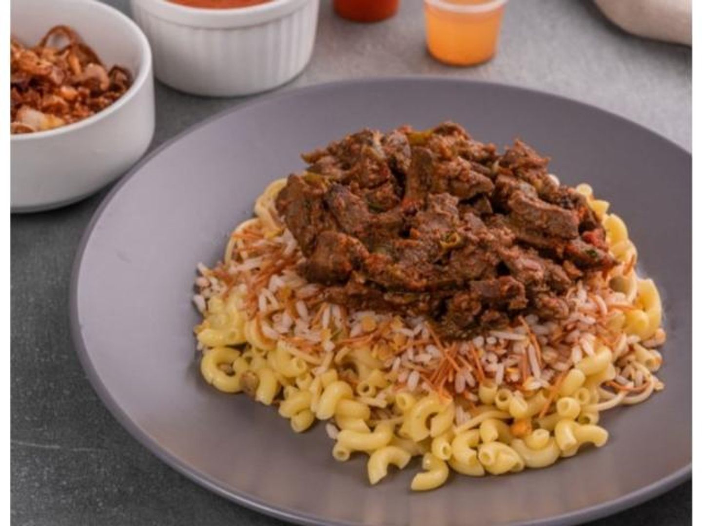 Koshari With Liver