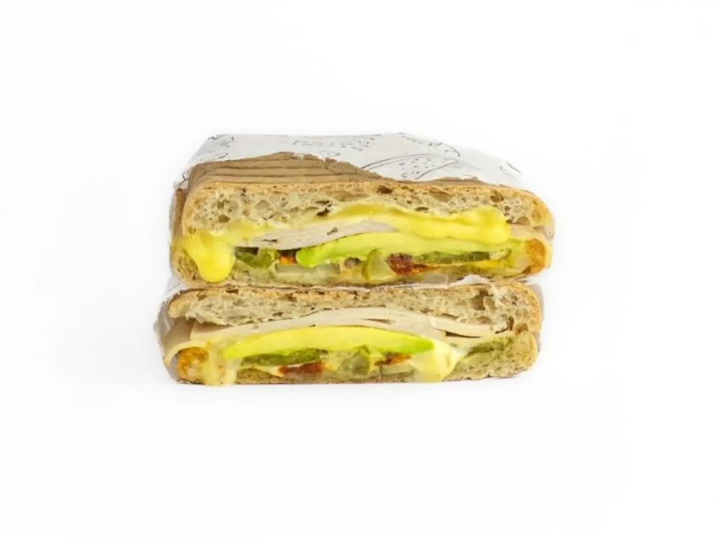 ساندويش كوبانو دجاج تيركي