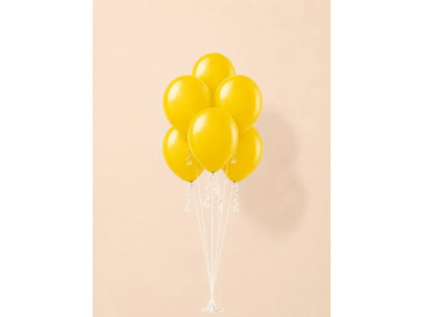 Yellow Helium Balloons