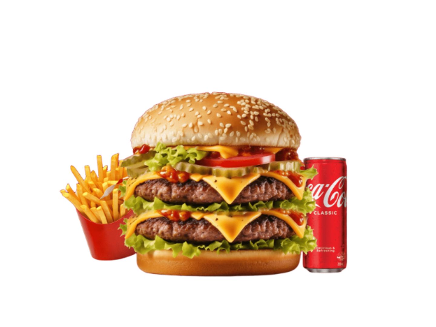Double Beef Meal With Cheese