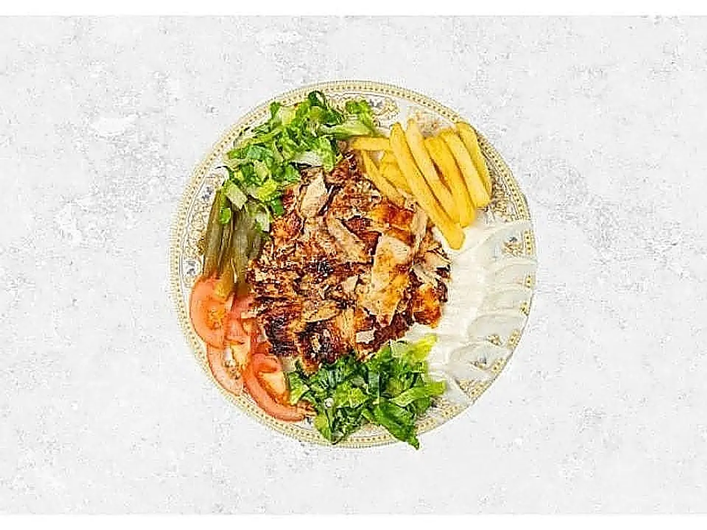 Sliced ​​Chicken Dish