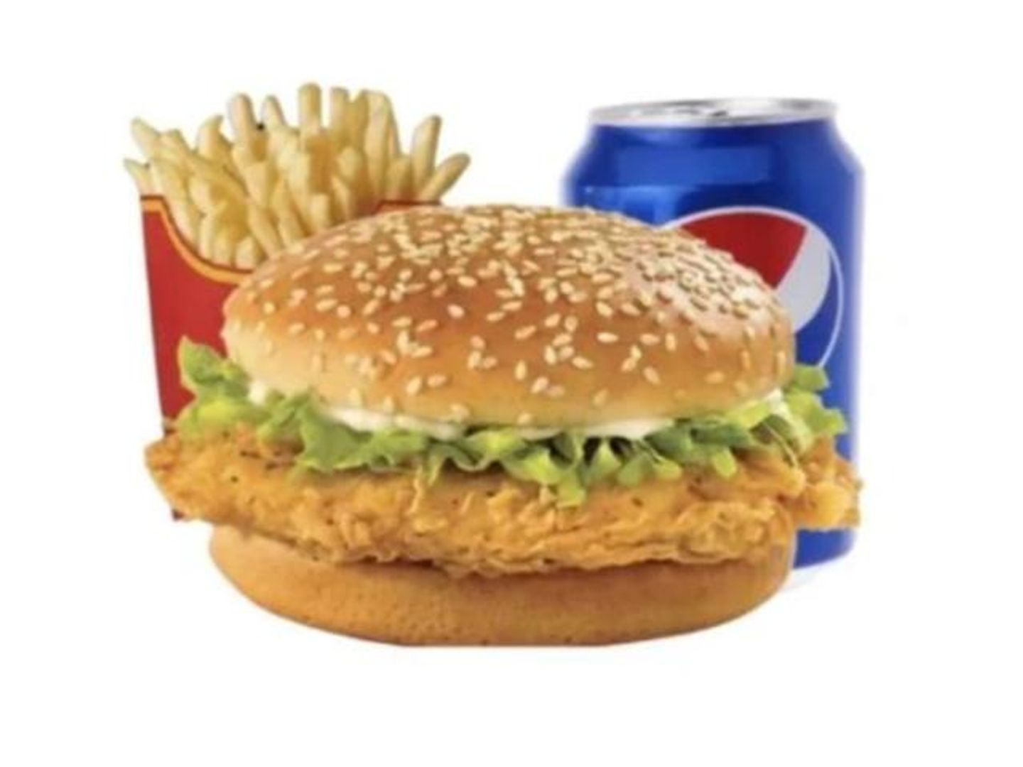 Chicken Burger Super Meal