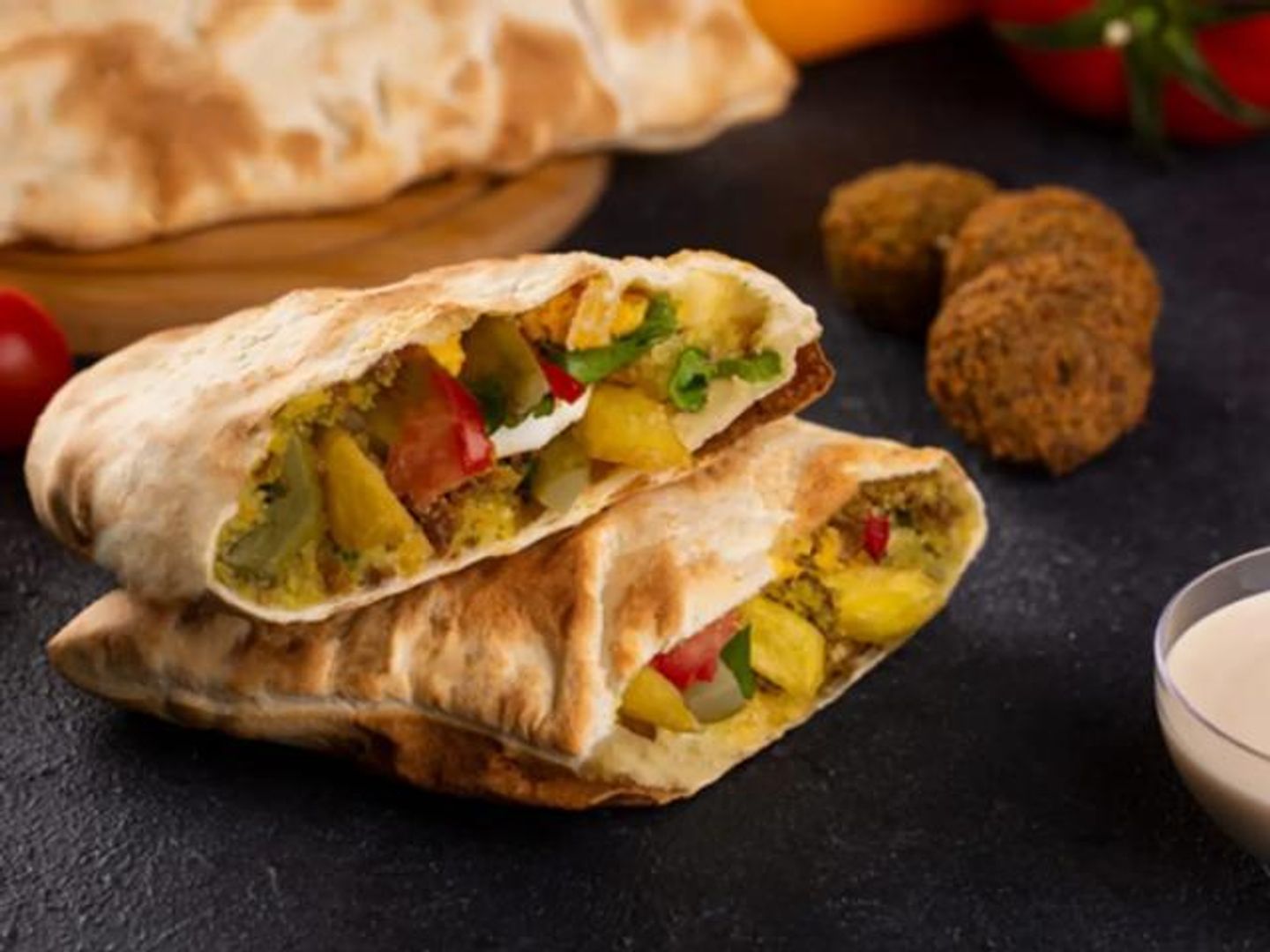 Max Falafel Pie
