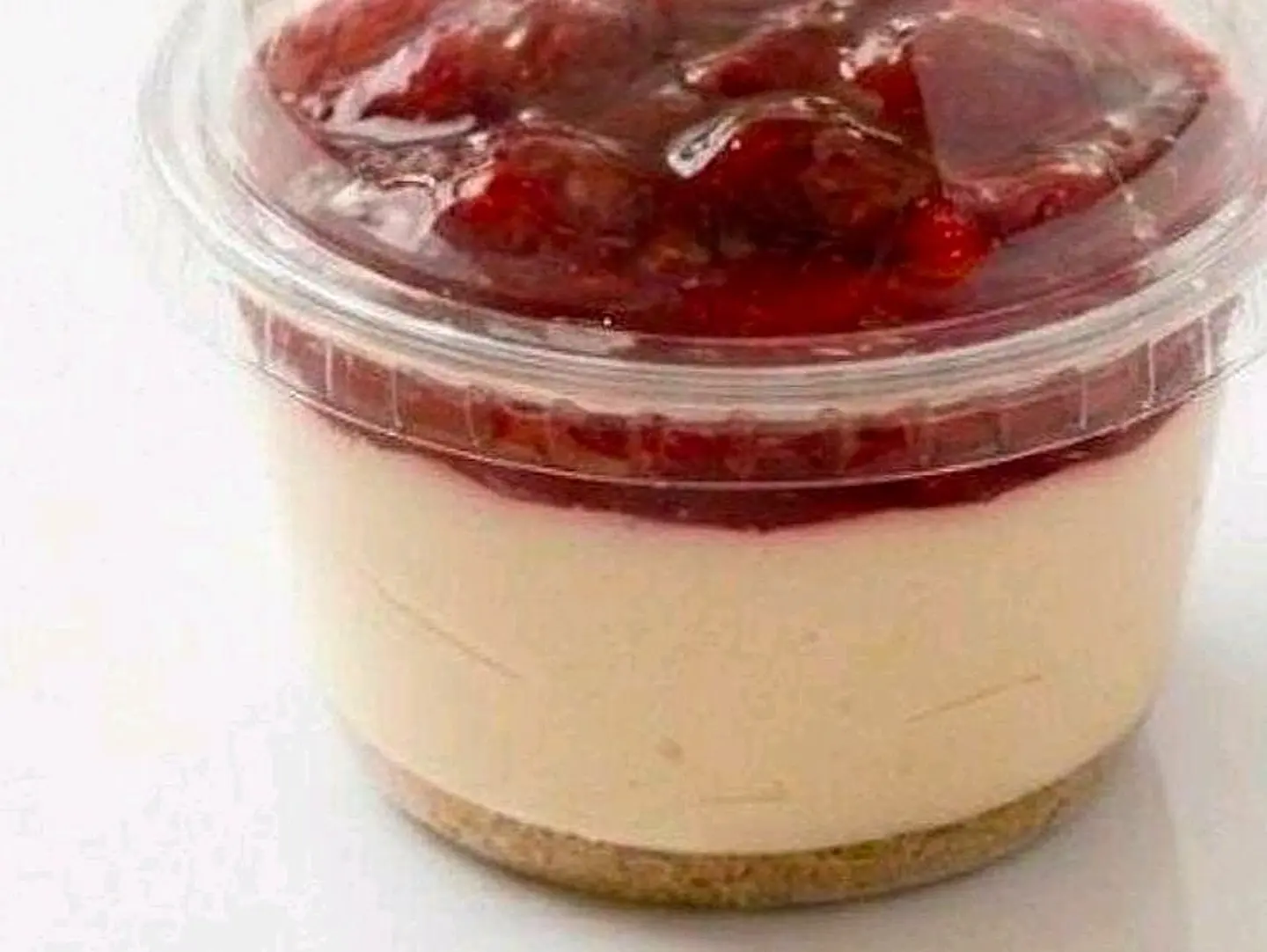Healthy Strawberry Cheesecake