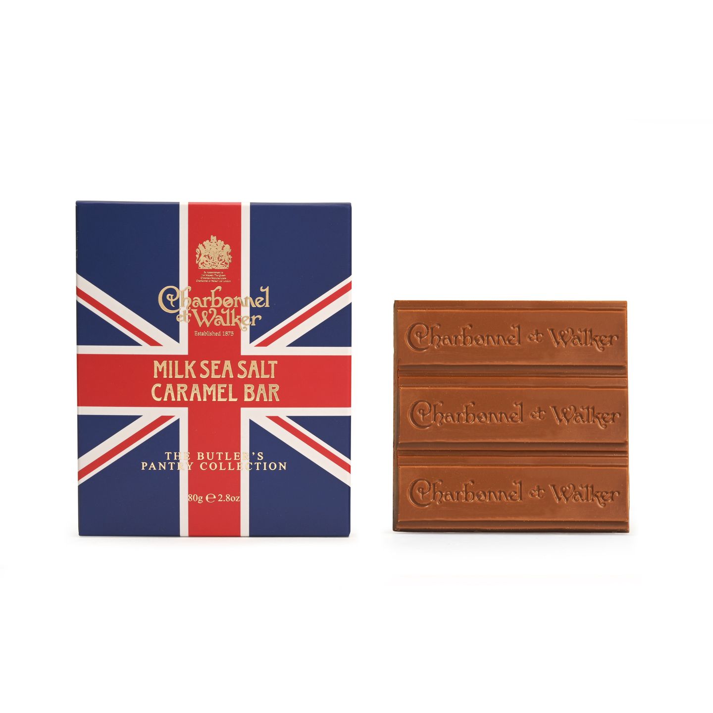 Union Jack Milk Sea Salt Caramel Butler Bar