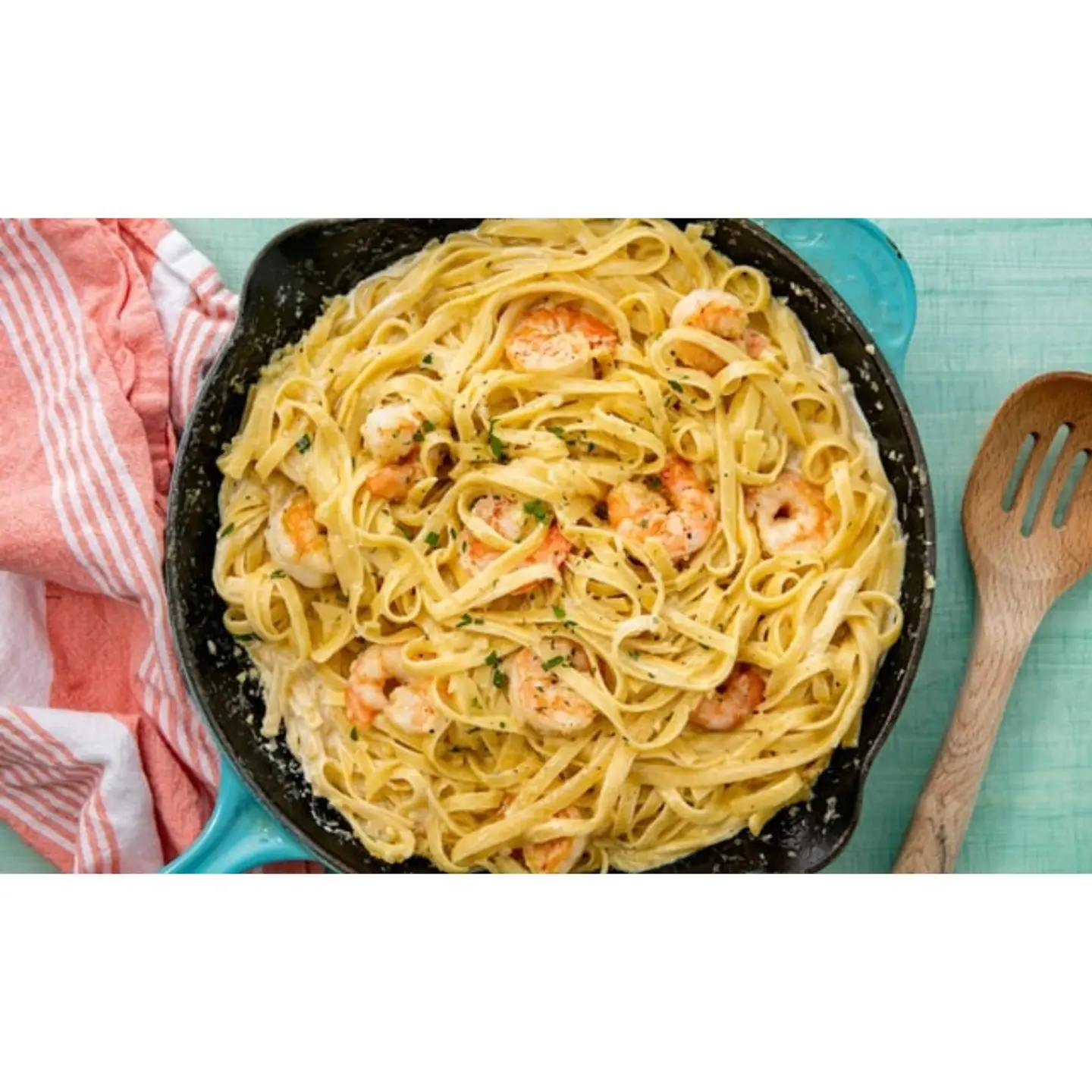 Fettuccine Alfredo Shrimp