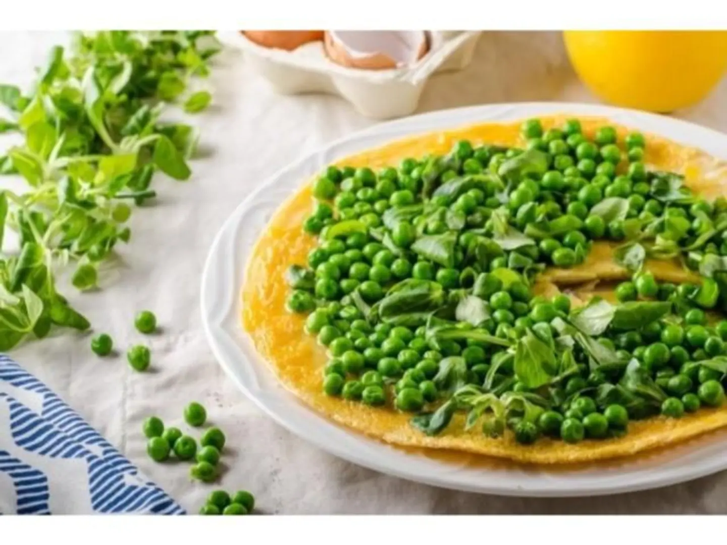 Peas With Egg