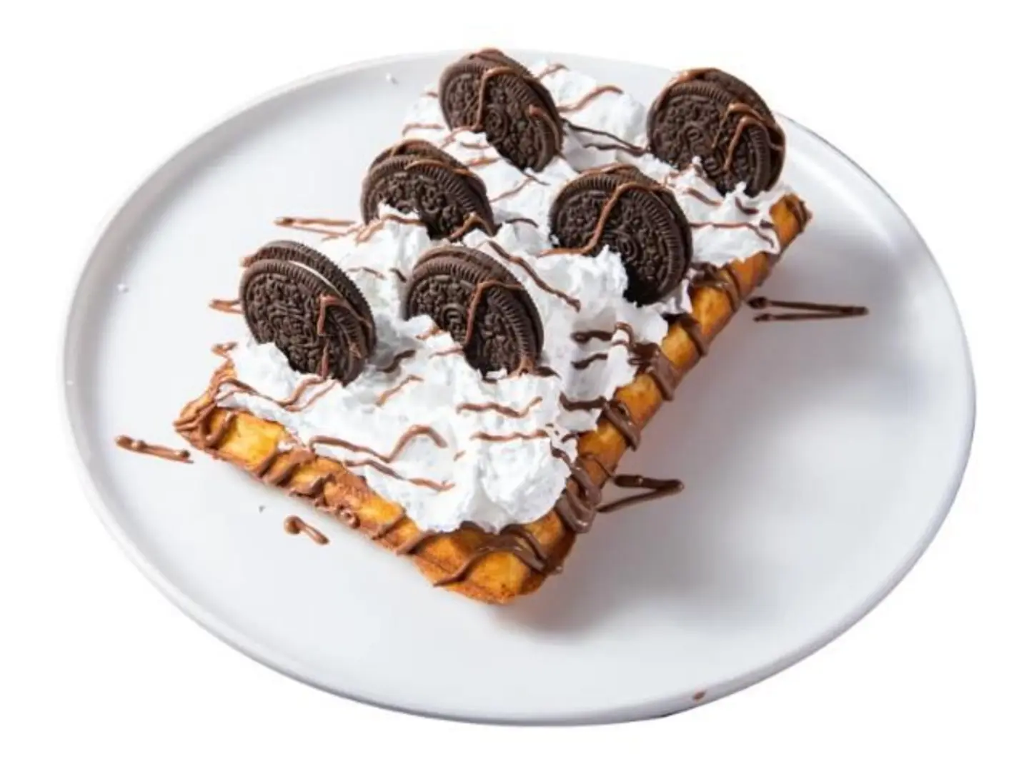 Nutella Oreo Ice Cream Waffle