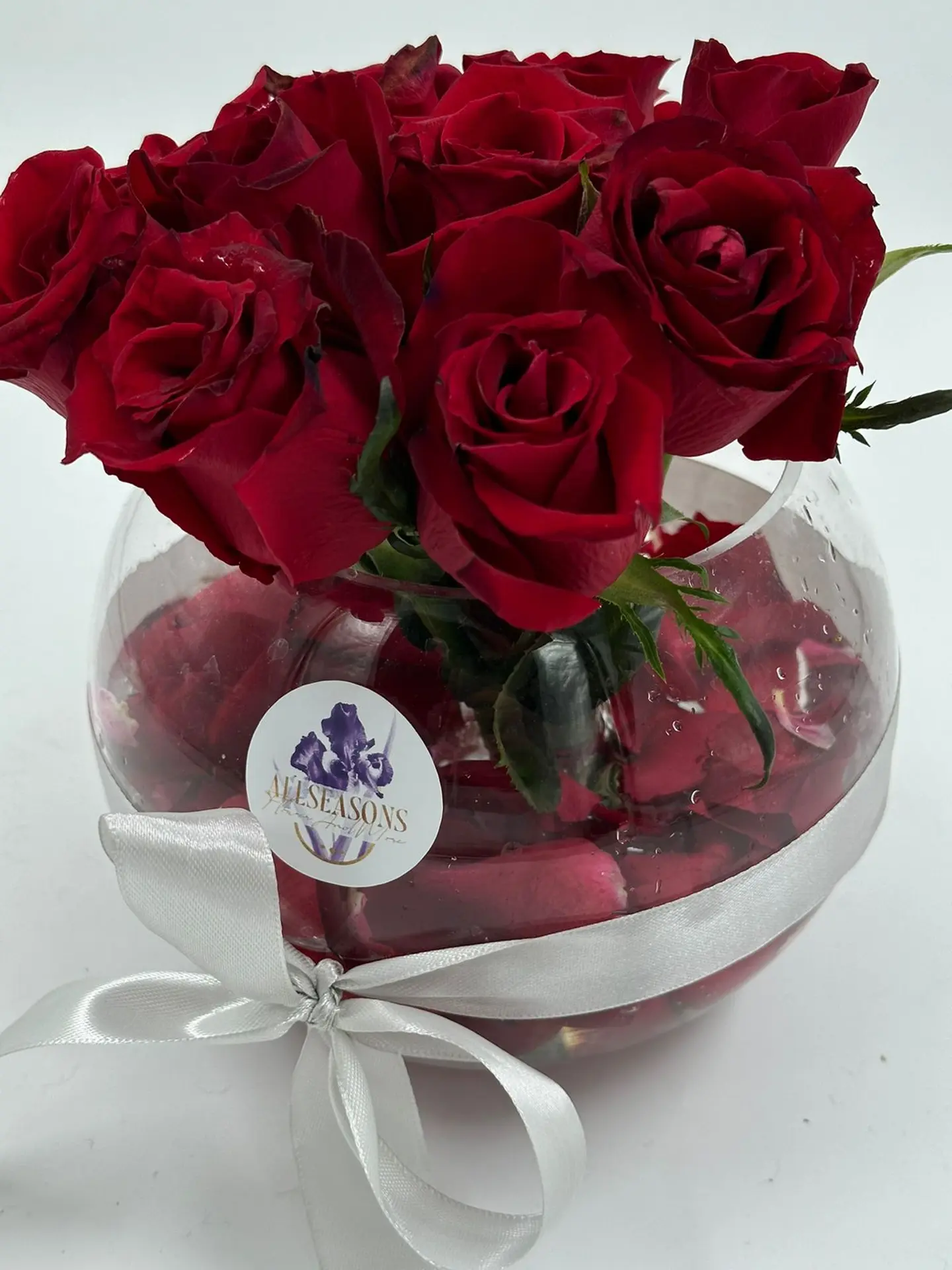 Vase Red Rose
