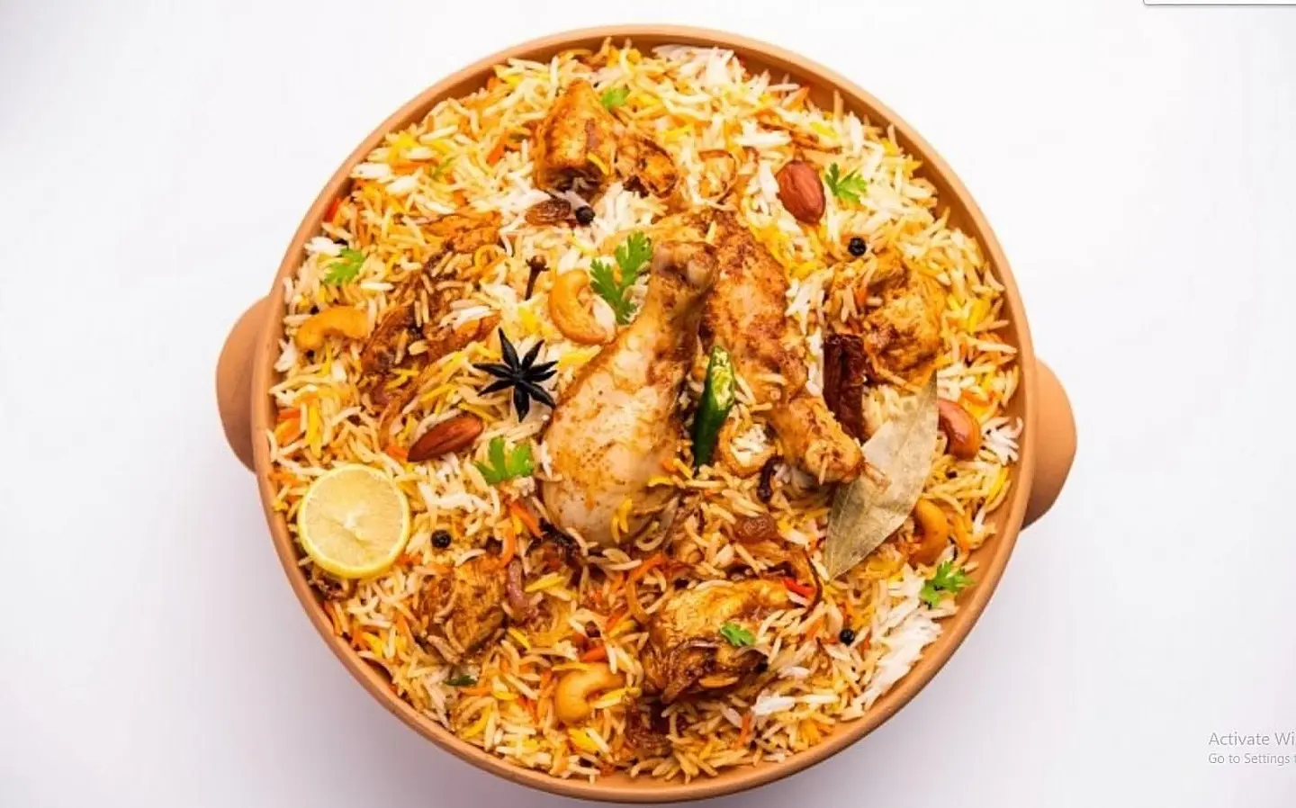 دجاج برياني