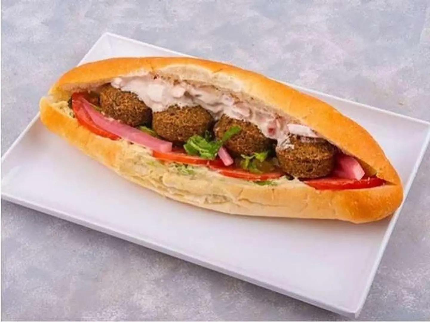 سندوتش فلافل صامولي