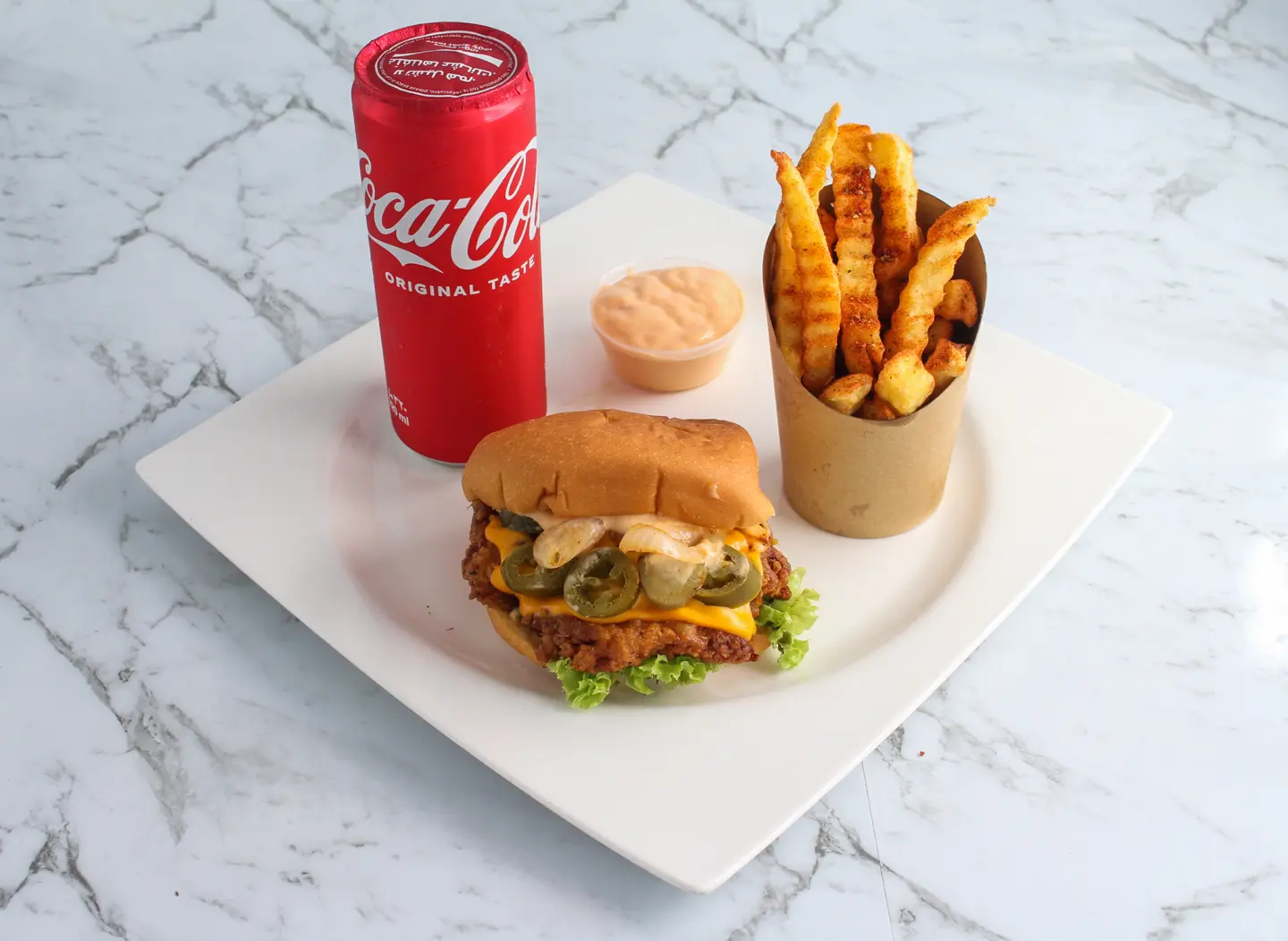 Chicken Burger Meal