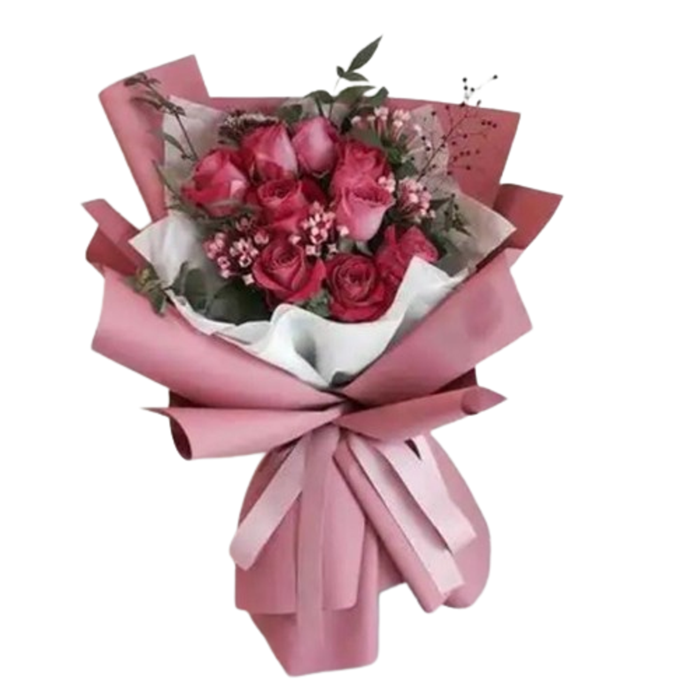 Purple Hand Bouquet 1