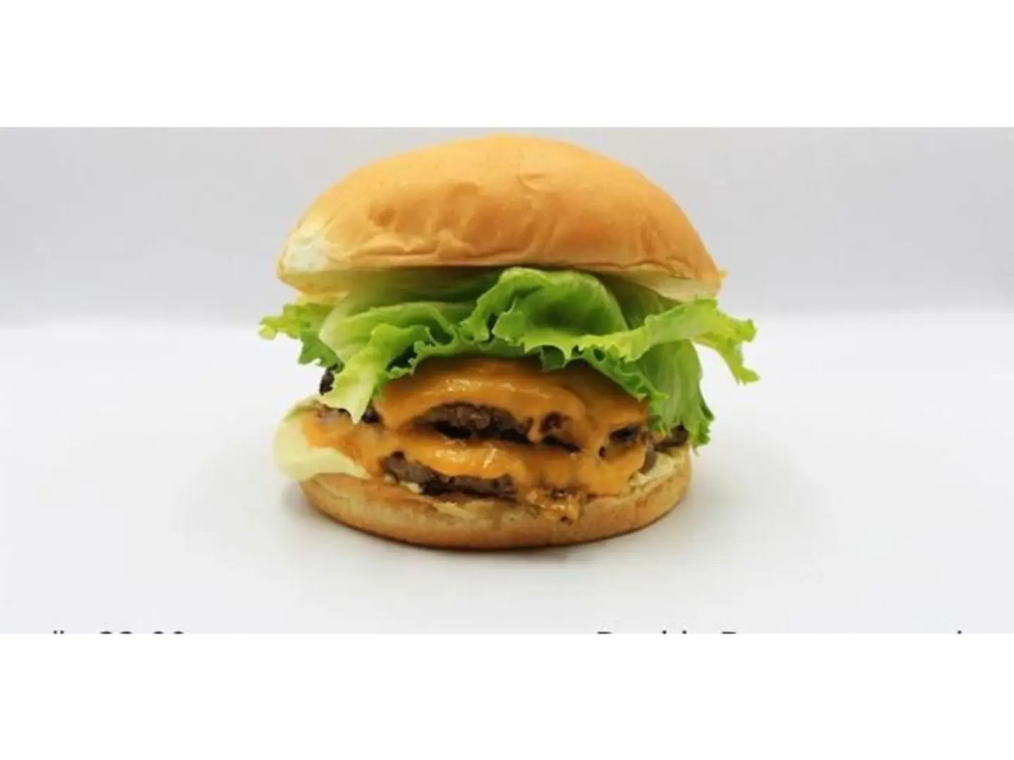 Double Chicken Cheeseburger