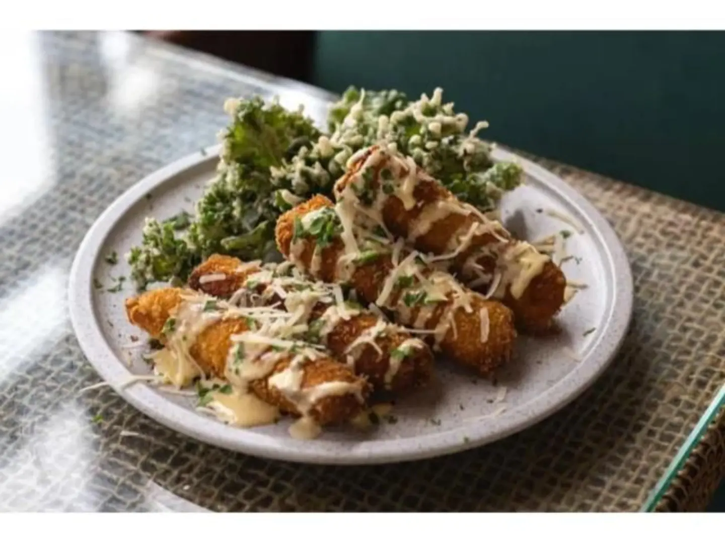 أصابع دجاج موزاريلا