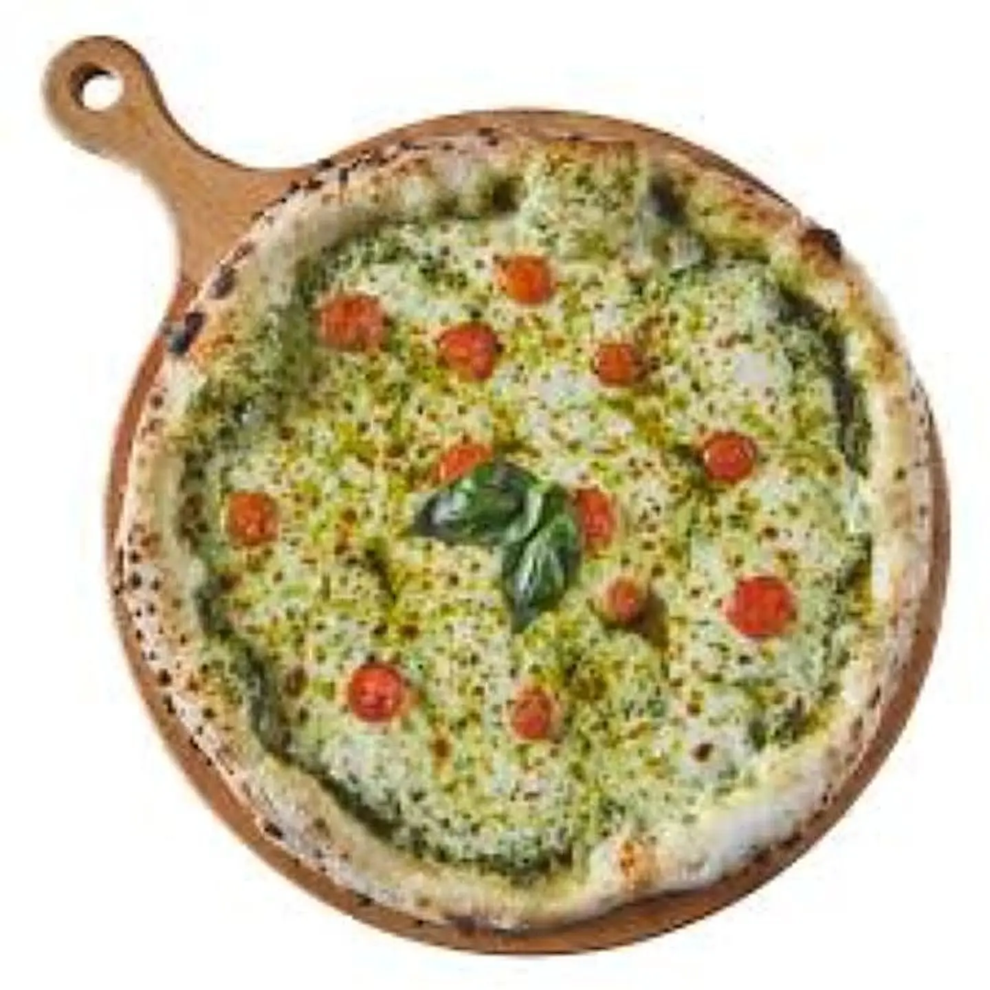 Flower Pesto Pizza