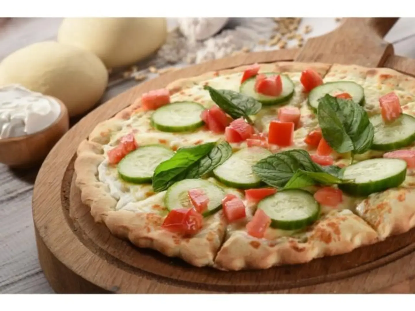 Labaneh And Vegetables