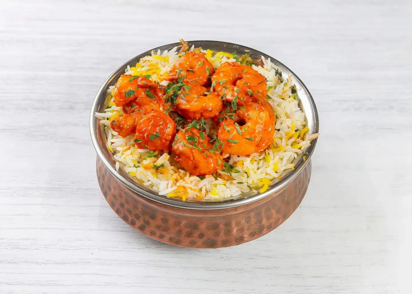 برياني دجاج بدون عضم