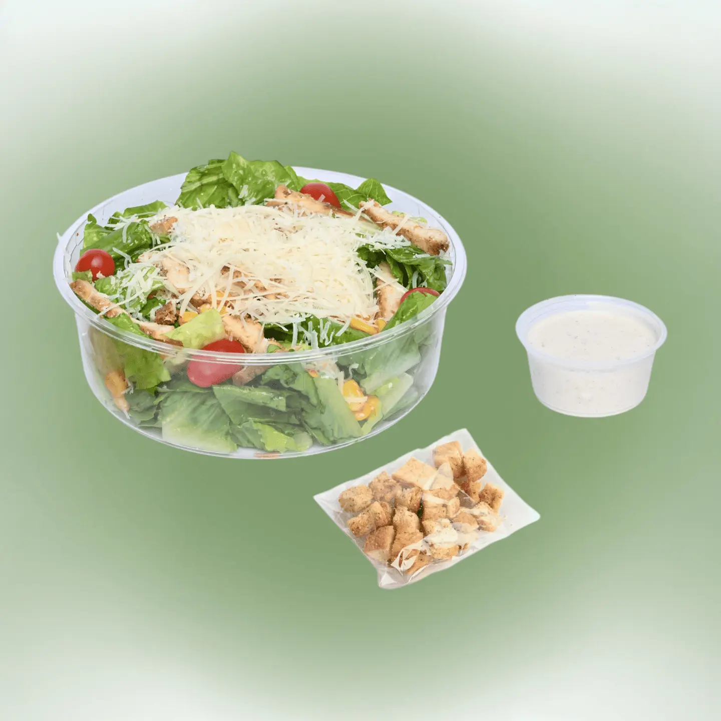 سلطة سيزر - وسط