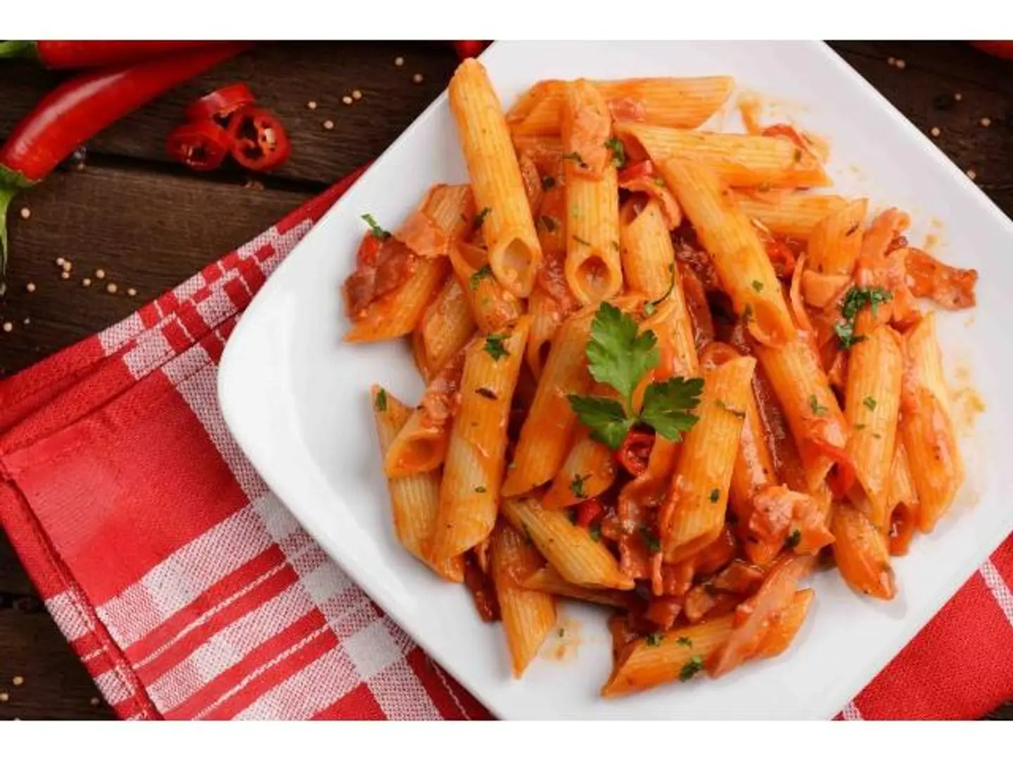Plain Pasta With Sauce - M Size