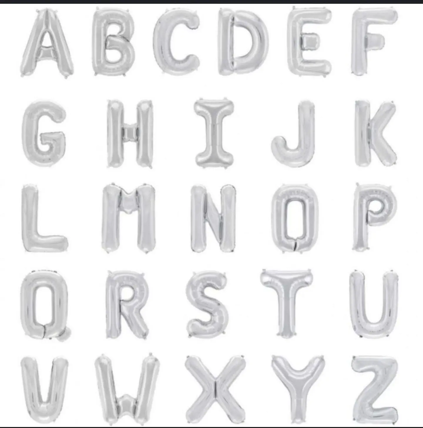 Silver Helium Letters