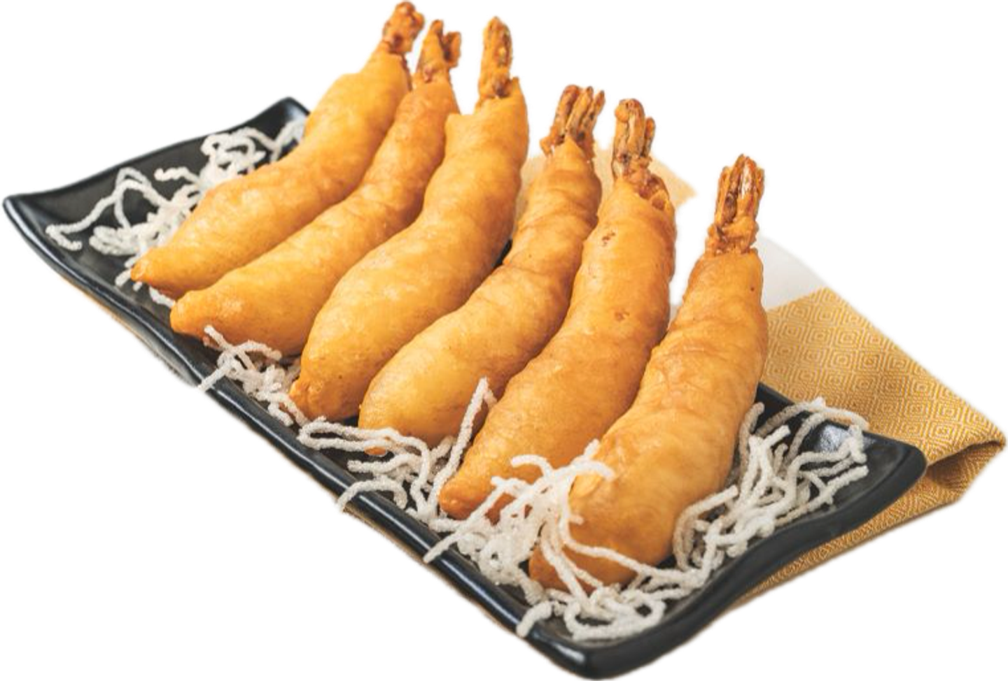 Golden Fried Prawns