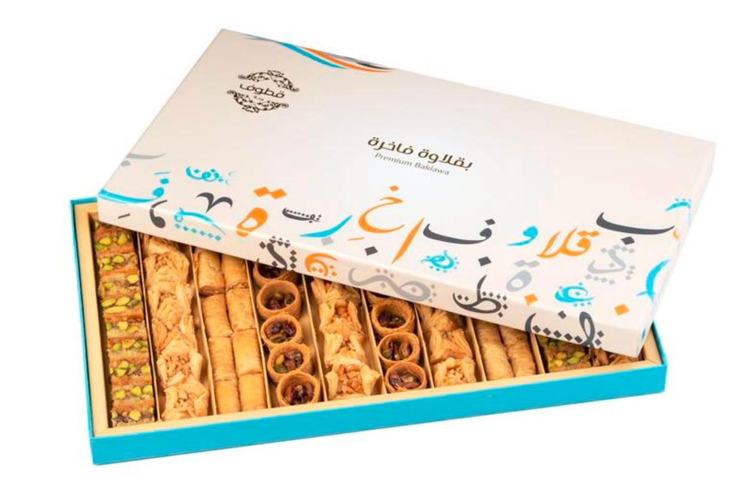 بقلاوة فاخرة 960 جرام قطوف