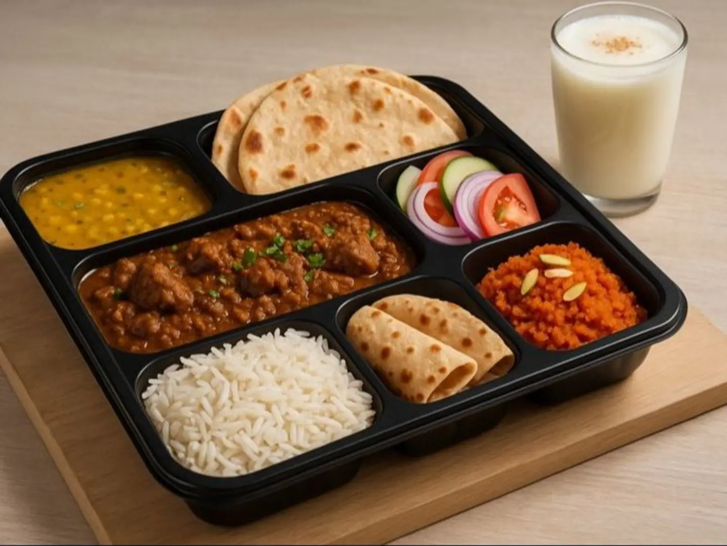 Mumbai Mutton Kheema Masala Meal Box