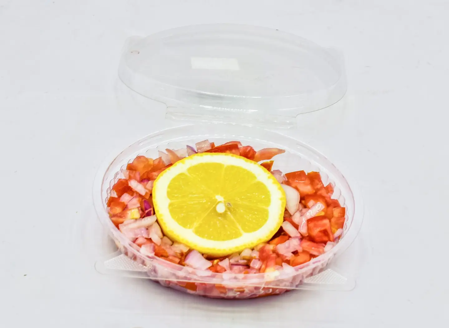 علبة سلطة طماطم وبصل