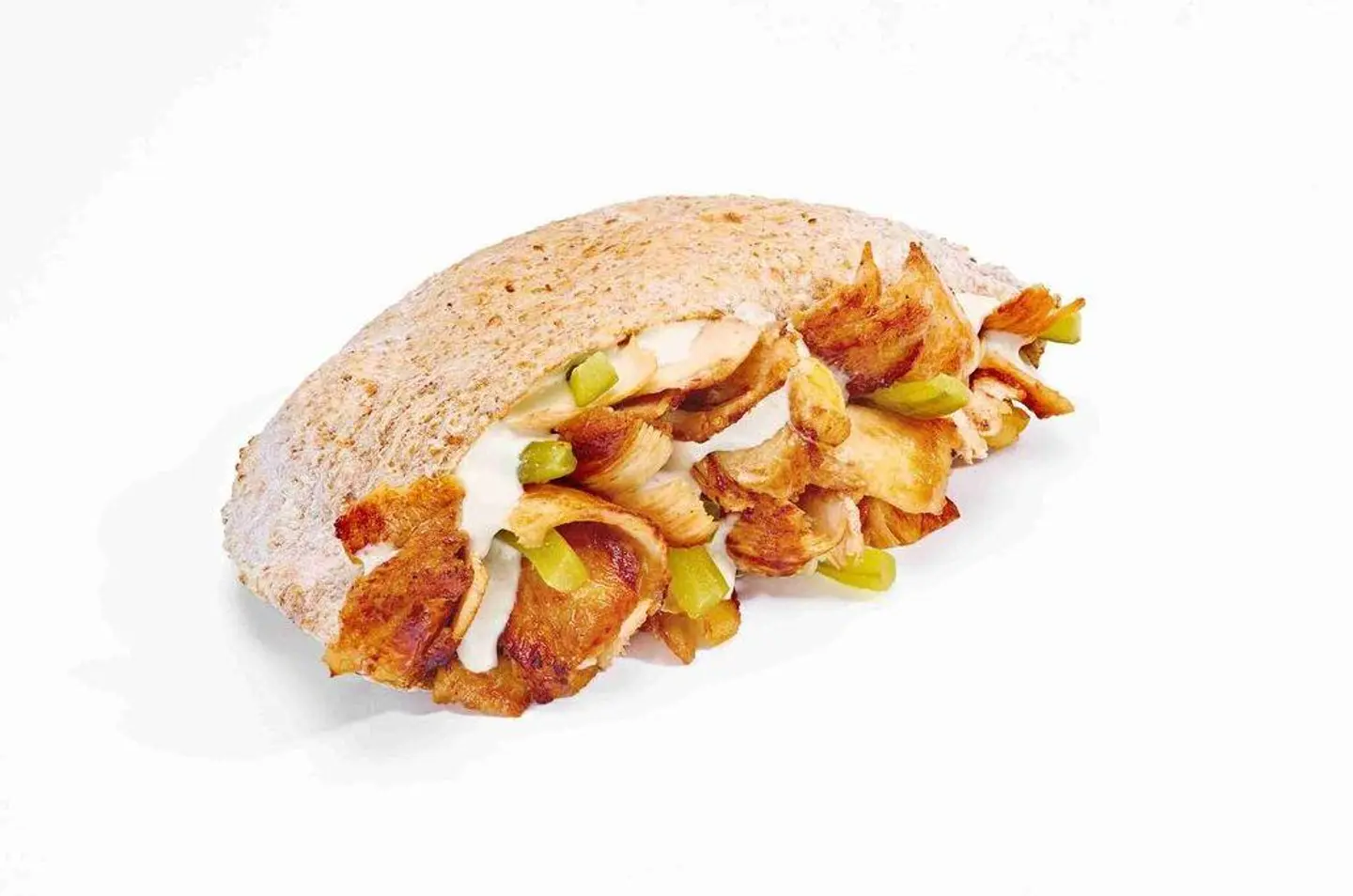 فطيرة شاورما صاجية