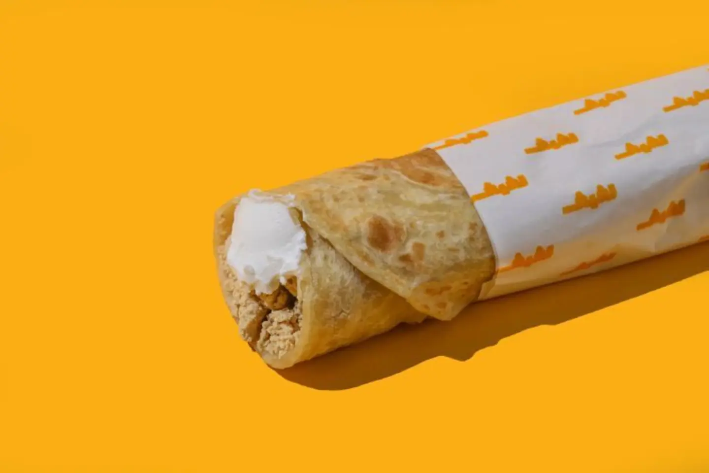 Chapati Halawa With Kiri Cheese