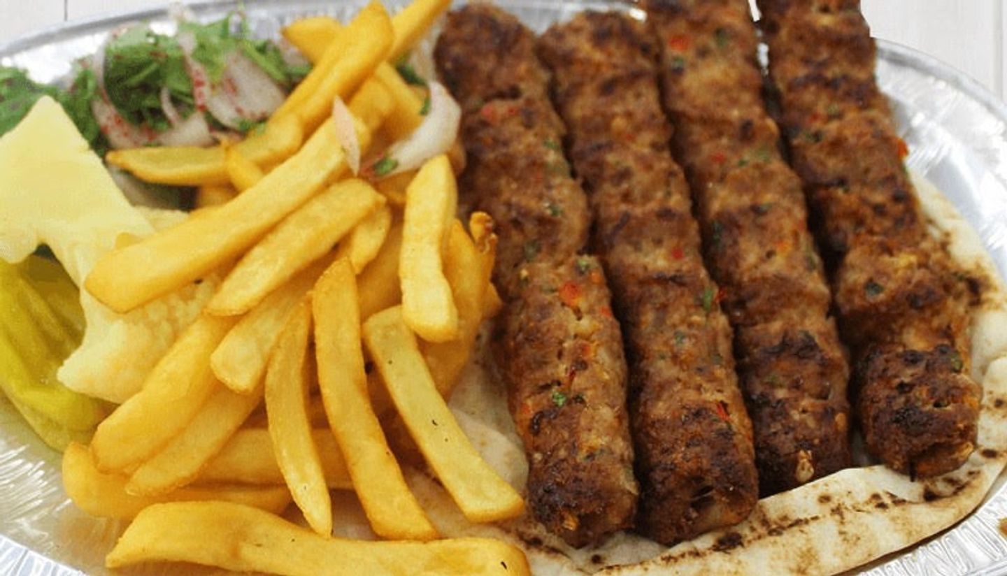Meat Kebab For One Person