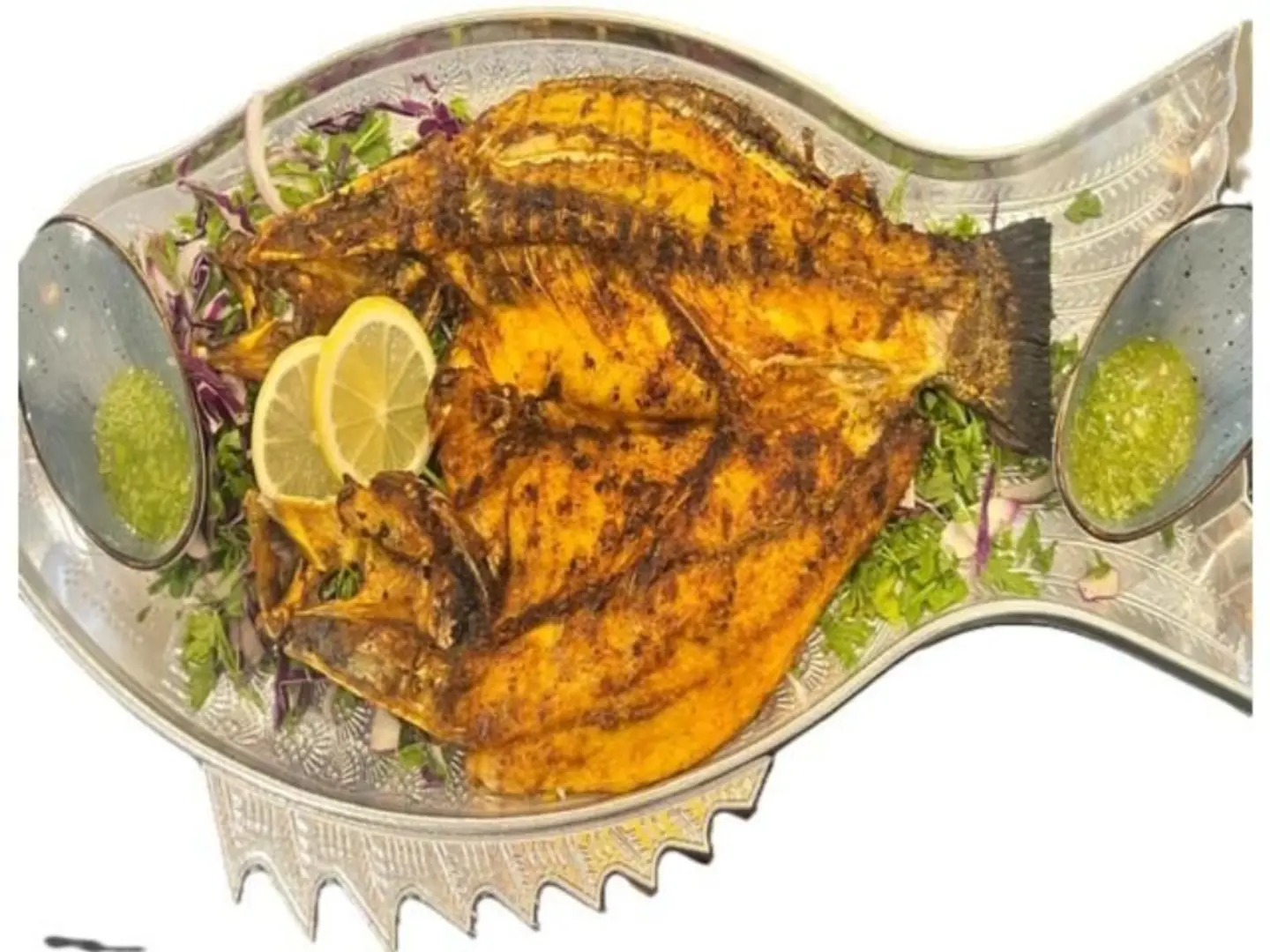 Charcoal Grilled Arrosa Fish